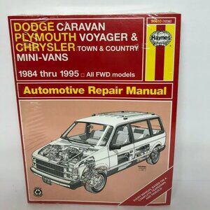 Haynes 30010 Manual 1231 1984 - 1995 Caravan Plymouth Voyager & Town & Country